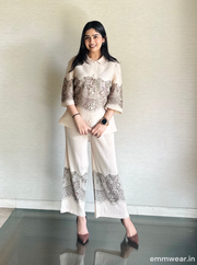Sand Lace Co-ord Set
